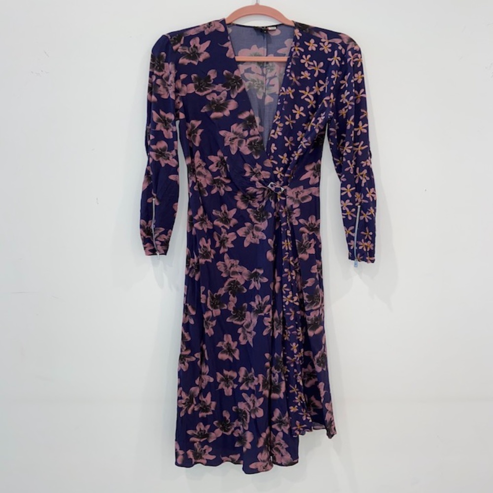 Rag & Bone, Odette Floral-Print Dress, Size Small